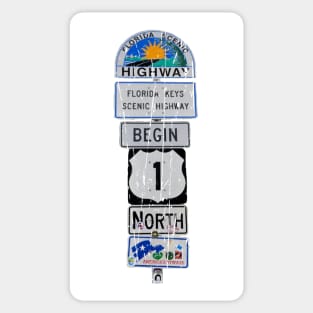 FLORIDA SCENIC HIGHWAY SIGN Sticker